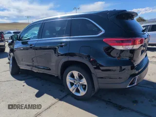 2018 Toyota Highlander Hybrid Limited с VIN 5TDDGRFH7JS037916, выставлен на аукционе Copart как лот 50567695 с пробегом 96 677 миль миль и Списание • Salvage title. История ставок и продаж доступна на DreamBid. Изображение 2.