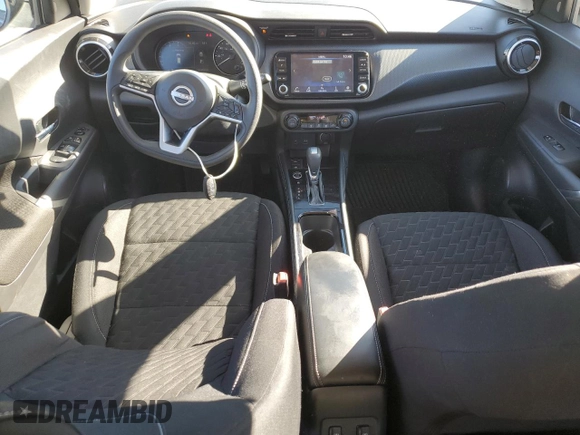 2022 Nissan Kicks SV with VIN 3N1CP5CV9NL508011, listed as a Copart auction lot 49447555 with 51,412 mi miles and Salvage Title. Bid and sale history available at carsss.com. Image 8.