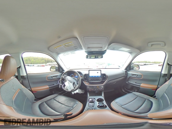 2021 Ford Bronco Sport Outer Banks with VIN 3FMCR9C61MRB08300, listed as a Copart auction lot 55614415 with 54,230 mi miles and Salvage title. Bid and sale history available at DreamBid. Image 15.