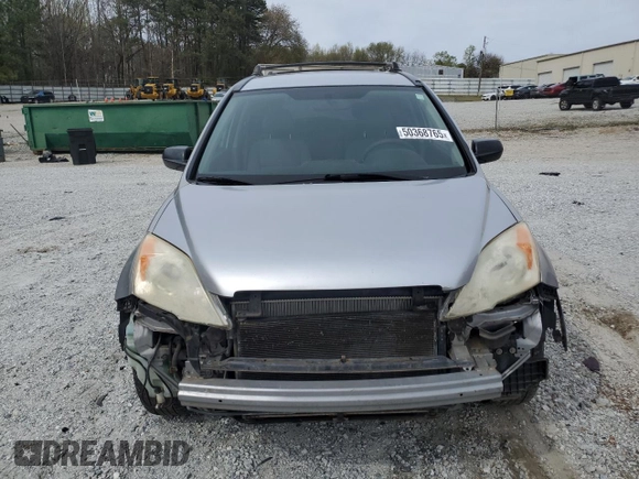 2007 Honda CR-V LX with VIN JHLRE38357C075975, listed as a Copart auction lot 50368765 with 159,834 mi miles and Salvage Title. Bid and sale history available at carsss.com. Image 5.