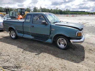 1996 Ford Ranger Splash with VIN 1FTCR14X5TTA20411, listed as a Copart auction lot 62095194 with 100,330 mi miles and Salvage Title. Bid and sale history available at carsss.com. Image 4.
