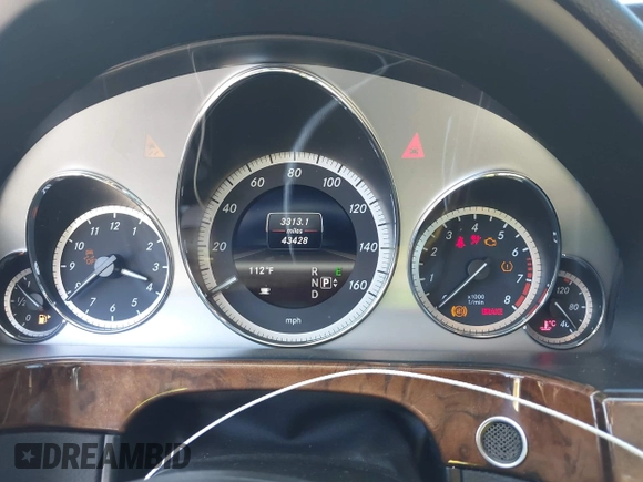 2013 Mercedes-Benz E 350 Luxury with VIN WDDHF5KBXDA764490, listed as a IAAI auction lot 42541763 with 43,428 mi miles and . Bid and sale history available at DreamBid. Image 7.