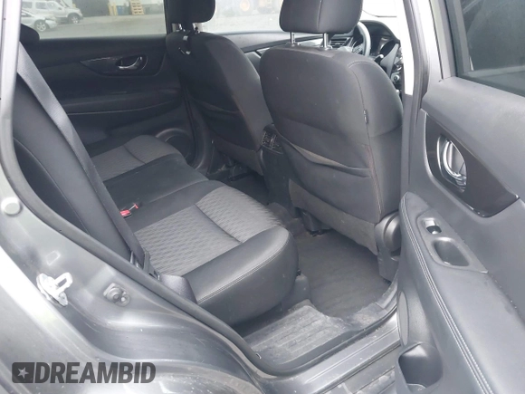 2017 Nissan Rogue SV with VIN KNMAT2MT0HP545534, listed as a IAAI auction lot 41906132 with 129,679 mi miles. Bid and sale history available at carsss.com. Image 8.
