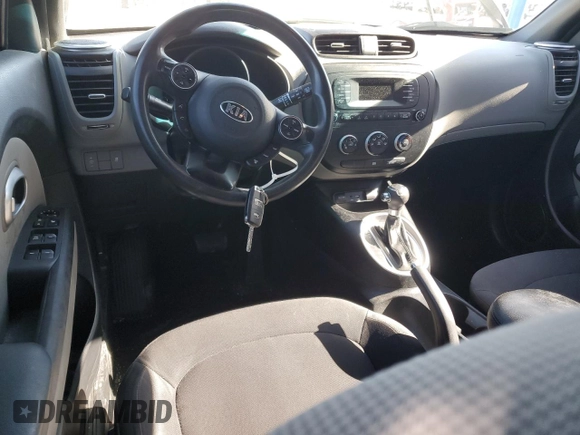 2015 Kia Soul with VIN KNDJN2A28F7805018, listed as a Copart auction lot 54275135 with 65,978 mi miles and Salvage Title. Bid and sale history available at DreamBid. Image 8.