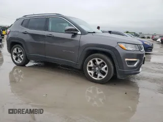 2020 Jeep Compass Limited with VIN 3C4NJCCB8LT150706, listed as a Copart auction lot 51294675 with 90,893 mi miles and Clean title. Bid and sale history available at DreamBid. Image 4.