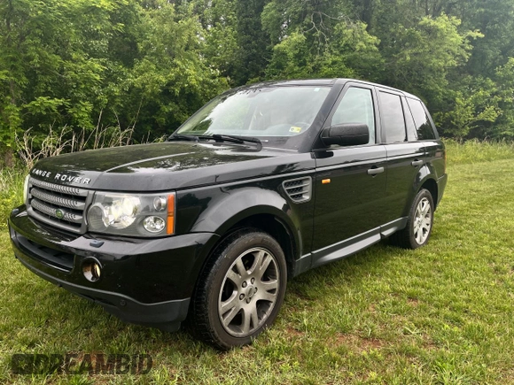 2006 Land Rover Range Rover Sport HSE with VIN SALSF25436A979930, listed as a Copart auction lot 57050595 with 166,883 mi miles and Clean Title. Bid and sale history available at DreamBid. Image 1.