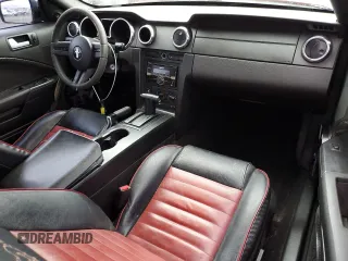 2008 Ford Mustang Deluxe with VIN 1ZVHT84N185177814, listed as a Copart auction lot 45242815 with 147,380 mi miles and Clean Title. Bid and sale history available at carsss.com. Image 8.