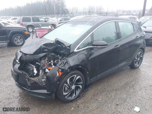 2023 Chevrolet Bolt EV 2LT with VIN 1G1FX6S02P4155876, listed as a IAAI auction lot 41175436 with 27,816 mi miles. Bid and sale history available at carsss.com. Image 19.