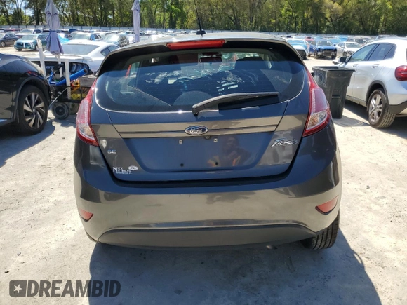 2019 Ford Fiesta SE with VIN 3FADP4EJ4KM130875, listed as a Copart auction lot 50046635 with 38,100 mi miles and Non Repairable. Bid and sale history available at DreamBid. Image 6.