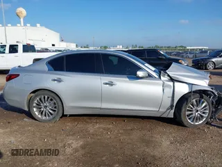 2020 Infiniti Q50 with VIN JN1EV7AR1LM255608, listed as a IAAI auction lot 40996273 with 89,540 mi miles and . Bid and sale history available at DreamBid. Image 14.