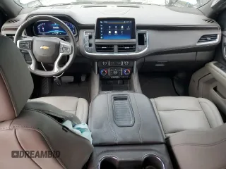 2022 Chevrolet Suburban LT with VIN 1GNSKCKD0NR322362, listed as a Copart auction lot 59576405 with 55,244 mi miles and Salvage title. Bid and sale history available at DreamBid. Image 8.