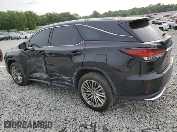 2022 Lexus RX 350L Luxury z VIN JTJJZKEA1N2024291, wystawiony jako Copart lot #54194105 z przebiegiem 54 708 mil mil oraz Szkoda całkowita • Salvage title. Historia ofert i sprzedaży dostępna na DreamBid. Obrazek 2.