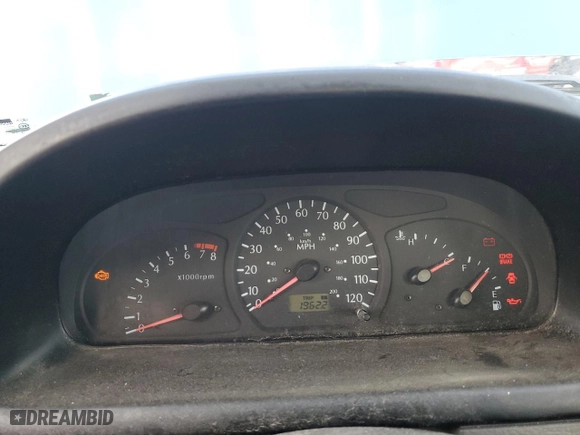 2002 Kia Rio with VIN KNADC123726182945, listed as a Copart auction lot 47737955 with 19,622 mi miles and Salvage Title. Bid and sale history available at carsss.com. Image 9.