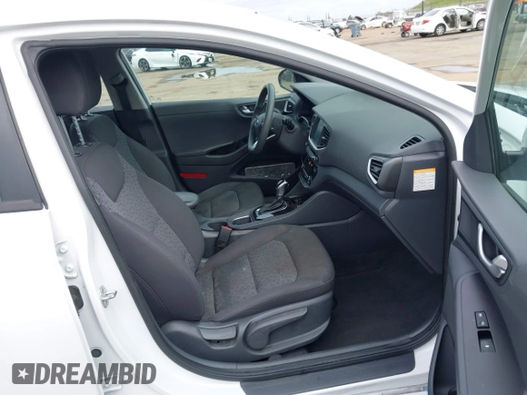 2019 Hyundai Ioniq Blue with VIN KMHC65LC9KU122779, listed as a IAAI auction lot 41722347 with 75,644 mi miles and . Bid and sale history available at DreamBid. Image 5.