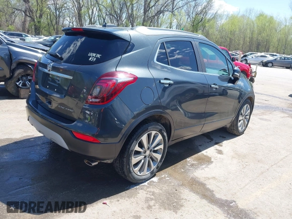 2017 Buick Encore Essence with VIN KL4CJCSB4HB012026, listed as a IAAI auction lot 41974604 with 139,467 mi miles and . Bid and sale history available at carsss.com. Image 4.