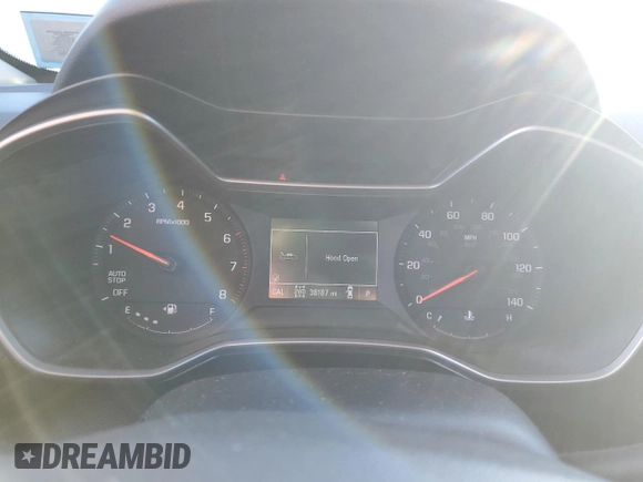 2022 Chevrolet TrailBlazer LS with VIN KL79MNSL3NB015438, listed as a Copart auction lot 44710355 with 38,187 mi miles and Salvage Title. Bid and sale history available at carsss.com. Image 9.