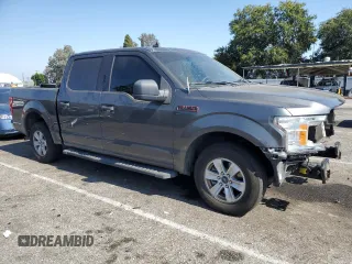 2020 Ford F-150 XL with VIN 1FTEW1C50LKD28240, listed as a Copart auction lot 62553355 with 88,508 mi miles and Salvage title. Bid and sale history available at DreamBid. Image 4.