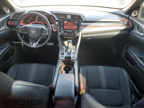 2019 Honda Civic Sport with VIN 19XFC2F83KE203341, listed as a Copart auction lot 52911825 with 120,011 mi miles and Salvage title. Bid and sale history available at DreamBid. Image 8.