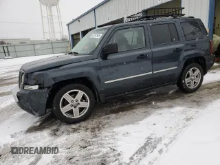 2008 Jeep Patriot Limited with VIN 1J8FT48W48D648696, listed as a Copart auction lot 45197545 with 210,250 mi miles and Salvage Title. Bid and sale history available at DreamBid. Image 1.