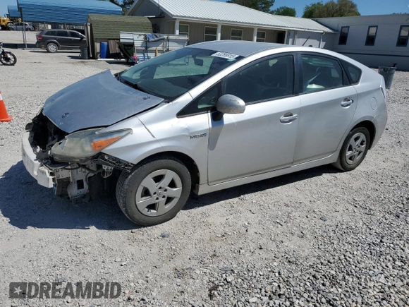 2010 Toyota Prius II with VIN JTDKN3DU0A0203433, listed as a Copart auction lot 53288915 with 210,445 mi miles and Clean Title. Bid and sale history available at DreamBid. Image 1.
