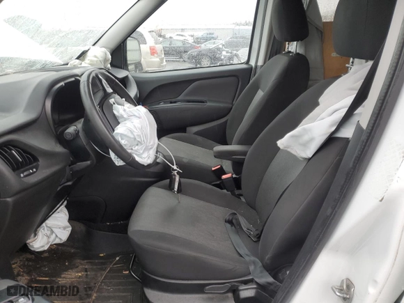 2016 Ram ProMaster City Cargo Van Tradesman SLT with VIN ZFBERFBT0G6C64032, listed as a Copart auction lot 81578314 with 0 mi miles and Salvage Title. Bid and sale history available at carsss.com. Image 7.