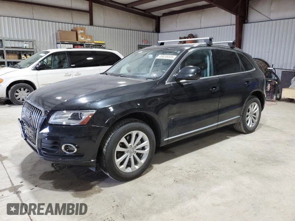 2014 Audi Q5 Premium Plus with VIN WA1LFAFP2EA050643, listed as a Copart auction lot 49038005 with 101,903 mi miles and Salvage Title. Bid and sale history available at carsss.com. Image 1.