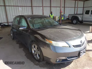 2012 Acura TL Tech Auto with VIN 19UUA9F53CA003187, listed as a IAAI auction lot 41802059 with 160,403 mi miles. Bid and sale history available at carsss.com. Image 1.