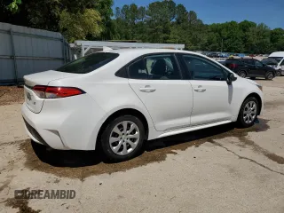 2021 Toyota Corolla LE with VIN 5YFEPMAEXMP244592, listed as a Copart auction lot 55226875 with 96,153 mi miles and Salvage Title. Bid and sale history available at DreamBid. Image 3.