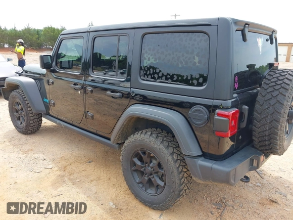 2020 Jeep Wrangler Unlimited Sport S with VIN 1C4HJXDN9LW218468, listed as a IAAI auction lot 42490190 with 114,542 mi miles and . Bid and sale history available at DreamBid. Image 3.