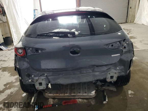 2024 Mazda 3 S Carbon Edition with VIN JM1BPBLM9R1651875, listed as a Copart auction lot 41508465 with 17,802 mi miles and Salvage title. Bid and sale history available at DreamBid. Image 6.