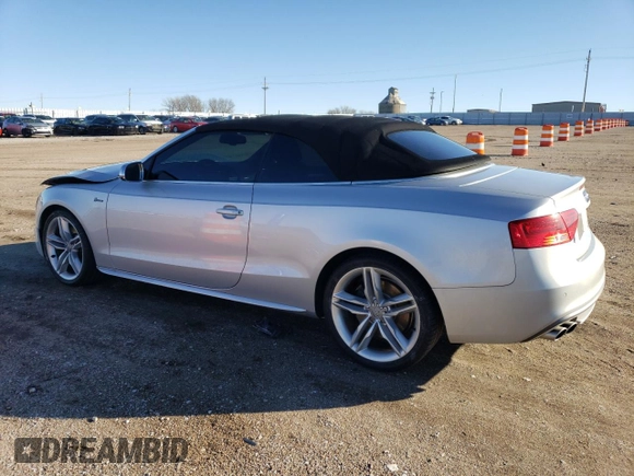 2013 Audi S5 Premium Plus z VIN WAUCGAFH4DN006689, wystawiony jako Copart lot #80929814 z przebiegiem 65 818 mil mil oraz Szkoda całkowita • Salvage title. Historia ofert i sprzedaży dostępna na DreamBid. Obrazek 2.