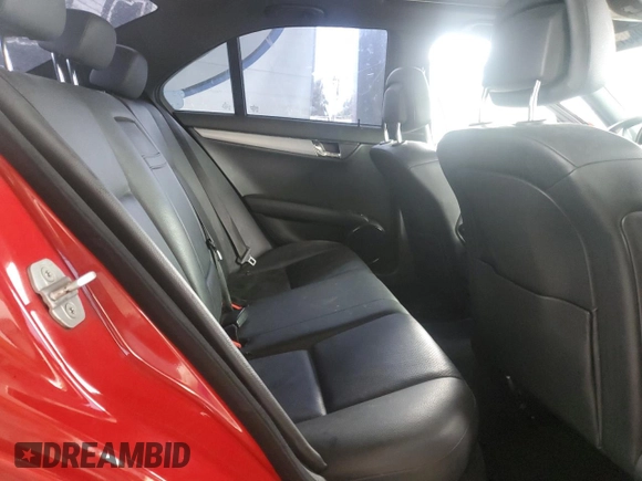 2010 Mercedes-Benz C 300 Sport with VIN WDDGF5EB5AR126331, listed as a Copart auction lot 59940775 with 168,590 mi miles and Salvage title. Bid and sale history available at DreamBid. Image 10.