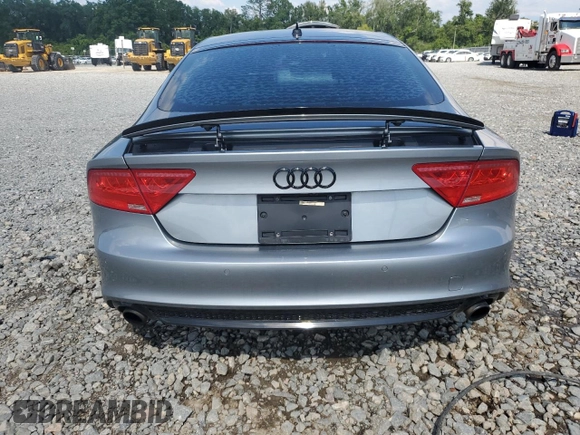 2013 Audi A7 Prestige with VIN WAU2GAFC1DN074660, listed as a Copart auction lot 62410655 with 164,801 mi miles and Salvage title. Bid and sale history available at DreamBid. Image 6.