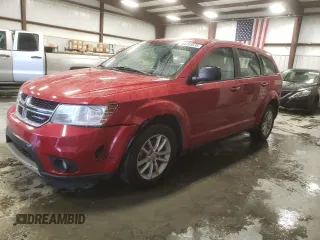 2015 Dodge Journey American Value z VIN 3C4PDCAB3FT675440, wystawiony jako Copart lot #44754535 z przebiegiem 130 800 mil mil oraz Szkoda całkowita • Salvage title. Historia ofert i sprzedaży dostępna na DreamBid. Obrazek 1.
