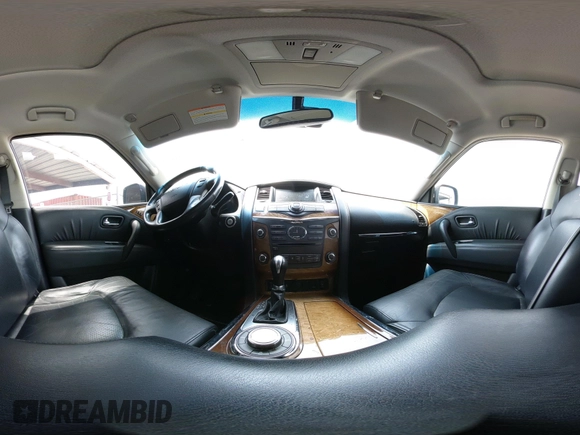 2012 Infiniti QX56 7-passenger with VIN JN8AZ2NEXC9015233, listed as a IAAI auction lot 42228817 with 110,020 mi miles and . Bid and sale history available at DreamBid. Image 20.