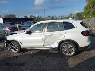 2024 BMW X3 sDrive30i with VIN WBX47DP0XRN314770, listed as a IAAI auction lot 41621356 with 1,885 mi miles and . Bid and sale history available at DreamBid. Image 15.