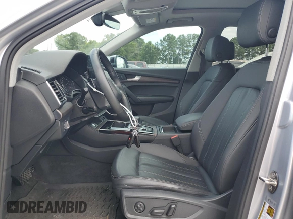 2021 Audi Q5 Premium with VIN WA1AAAFY8M2092144, listed as a Copart auction lot 59856715 with 65,098 mi miles and Salvage title. Bid and sale history available at DreamBid. Image 7.