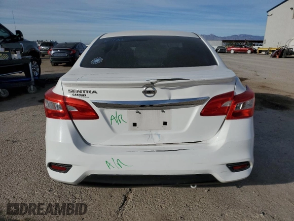 2017 Nissan Sentra S with VIN 3N1AB7AP7HY261908, listed as a Copart auction lot 89384855 with 151,865 mi miles and Salvage title. Bid and sale history available at DreamBid. Image 6.