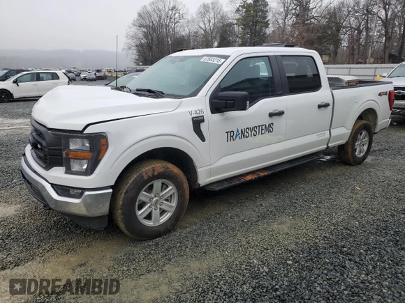 2023 Ford F-150 XL with VIN 1FTFW1E86PKG13350, listed as a Copart auction lot 87603215 with 12,534 mi miles and Salvage title. Bid and sale history available at DreamBid. Image 1.