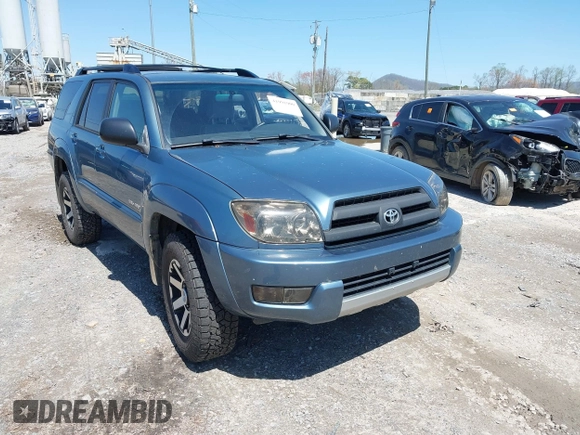 2004 Toyota 4Runner SR5 with VIN JTEBU14R940023936, listed as a IAAI auction lot 41991900 with 161,948 mi miles and . Bid and sale history available at DreamBid. Image 1.