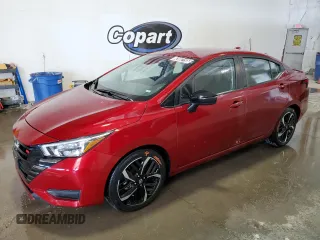 2024 Nissan Versa SR z VIN 3N1CN8FVXRL907101, wystawiony jako Copart lot #62062195 z przebiegiem 20 313 mil mil oraz Szkoda całkowita • Salvage title. Historia ofert i sprzedaży dostępna na DreamBid. Obrazek 1.