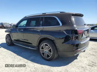 2020 Mercedes-Benz GLS 450 with VIN 4JGFF5KE5LA154079, listed as a Copart auction lot 71464634 with 43,595 mi miles and Salvage Title. Bid and sale history available at DreamBid. Image 2.