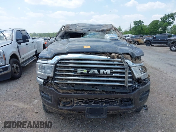 2024 Ram 2500 Longhorn with VIN 3C6UR5PL9RG187016, listed as a IAAI auction lot 42038111 with Not provided miles and . Bid and sale history available at DreamBid. Image 12.
