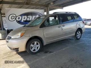 2005 Toyota Sienna CE z VIN 5TDZA23C75S280784, wystawiony jako Copart lot #61744425 z przebiegiem 202 799 mil mil oraz Czysty tytuł • Clean title. Historia ofert i sprzedaży dostępna na DreamBid. Obrazek 1.