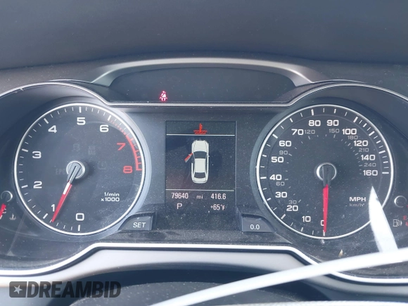 2013 Audi A4 Premium с VIN WAUBFAFL1DN029611, выставлен на аукционе IAAI как лот 41848838 с пробегом 79 640 миль миль и . История ставок и продаж доступна на DreamBid. Изображение 7.