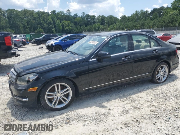 2013 Mercedes-Benz C 300 Sport with VIN WDDGF8AB2DR294620, listed as a Copart auction lot 64180025 with 157,351 mi miles and Clean title. Bid and sale history available at DreamBid. Image 1.