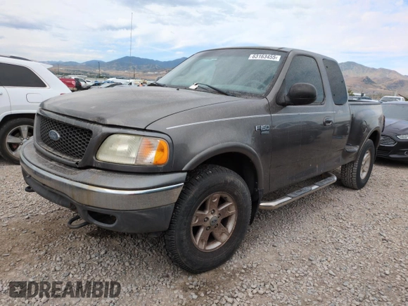 2002 Ford F-150 XL with VIN 1FTRX08L72KB08804, listed as a Copart auction lot 63163455 with Not provided miles and Clean title. Bid and sale history available at DreamBid. Image 1.