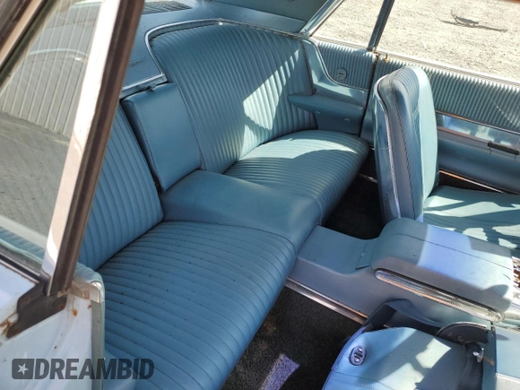 1965 Ford Thunderbird with VIN 5Y83Z110089, listed as a Copart auction lot 60890164 with 59,379 mi miles and Clean Title. Bid and sale history available at DreamBid. Image 10.