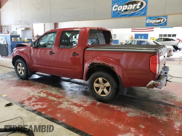 2011 Nissan Frontier Pro-4X with VIN 1N6AD0EV2BC400945, listed as a Copart auction lot 58693635 with 122,209 mi miles and Salvage title. Bid and sale history available at DreamBid. Image 2.