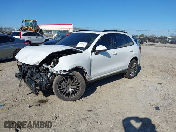 2017 Porsche Cayenne with VIN WP1AA2A24HKA86733, listed as a IAAI auction lot 41499407 with 94,004 mi miles. Bid and sale history available at carsss.com. Image 17.